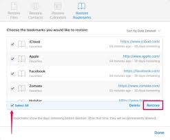 Have you deleted or lost Safari bookmarks? This is how to restore and